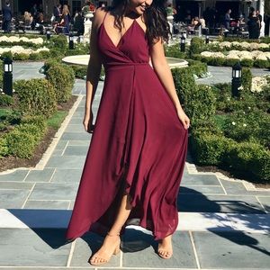 Lulu’s high low maxi dress